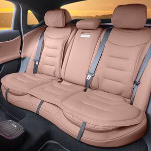 벤츠 E클래스 W214 일체형 가죽 방석 등받이쿠션 시트 통카브라운