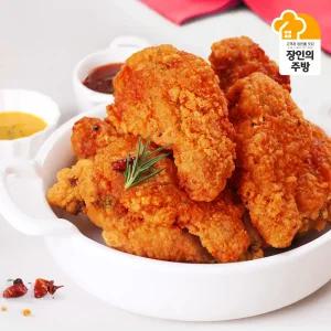 [품질보장][편의점_조각치킨] 하바네로 매콤 닭다리 1.2kg(10조각) VS. 편의점 3,000원/조각