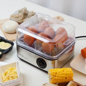 더뮤 스텐 계란찜기 미니 멀티쿠커 전기 찜기 1단 실속형 에그쿠커 MU-ES110Y