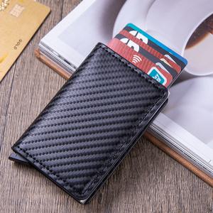 도난방지 해킹방지 RFID차단 원터치 자동 팝업 슬라이드 카드지갑 카드홀더