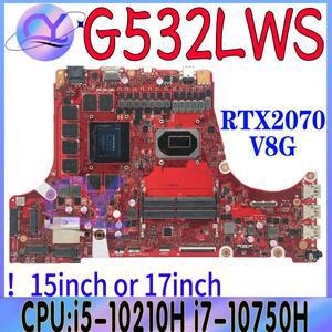 ASUS 노트북 마더보드, G532LWS, G532LW, G512L, G512LV, G712L, G712LV, i5, i7, i9-10th, RTX2070, RTX20