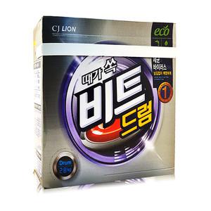 라이온코리아 비트 드럼세탁기 전용세제 손잡이 지함 2.8kg 1개