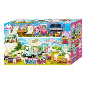 콩지래빗 트레일러가 있는 캠핑카 키즈 장난감 토이 어린이  TA-466