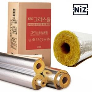 니즈홈 유리섬유 KCC 강관용 25T 40T 1M 단열재 보온재 건축자재 마감재 화이바글라스 파이프용