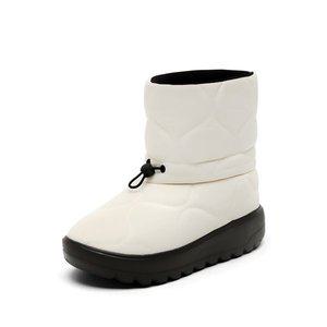 [페이퍼플레인] 겨울슈즈 여자 패딩신발 발편한부츠 털 방한화 PP1601
