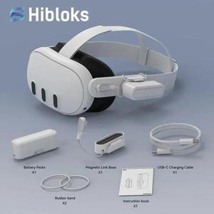 Hibloks VR 보조배터리 미니 헤드 스트랩 오큘러스 3 피코 비상 C 타입 프로