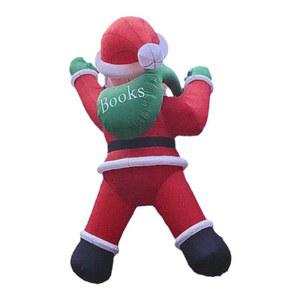 산타풍선 송풍기 크리스마스인형 대형 카페 조명 녹색 파티 선물 입간판