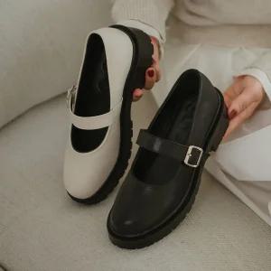 SOVO 비욘드 플랫폼 메리제인 단화 4cm