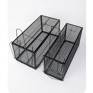 동물포획기 철망 고양이 구조용 함정 통덫 중형 포획 농작물 43.5x23x18cm 쥐덫