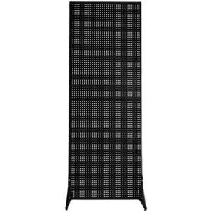 타공판 파티션 이동식 칸막이 매장 바퀴 철망파티션 2M 아치형 화이트 카페 철제 스탠드