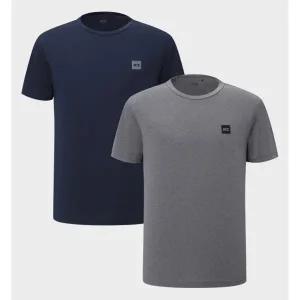 [K2](대전신세계) GMM25281 남여공용 BOOST 1+1 멜란지 밸류 패키지 라운드 반팔 티셔츠