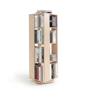 동서가구 킨디 안전마감 4단 자작원목 회전책장 DF910617