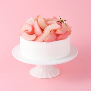 [투썸플레이스] 피치 생크림 케이크