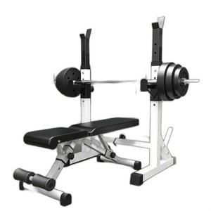 하프랙 바벨 분리형 홈트 정리 웨이트 헬스렉 하프 기구 화이트 스미스 헬스장 흰색