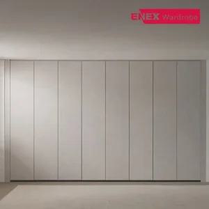 콩크 E0 무몰딩 푸시도어 여닫이 붙박이장 8자 240cm  실속형)