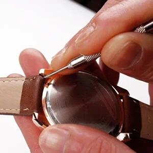 타임피스바늘 줄 스트랩 핀 교체 수리 스프링바 툴-WFHT0NP