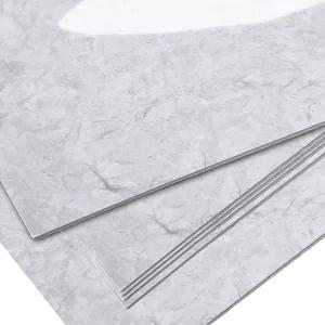 3T점착데코타일 유광 대리석 마블그레이 WBTI6-06 실내인테리어 데코타일 주방타일데코및보수 바닥타일