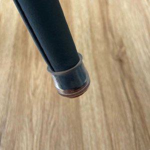 고품질 소음차단 실리콘의자발캡 4P 원형 소형 완전투명 실리콘의자다리캡 실리콘의자발캡 (WFHV993)