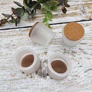 고품질 스크래치 실리콘의자발캡 4P 원형 중형 반투명 실리콘의자다리캡 실리콘의자발캡 (WFHV9DR)