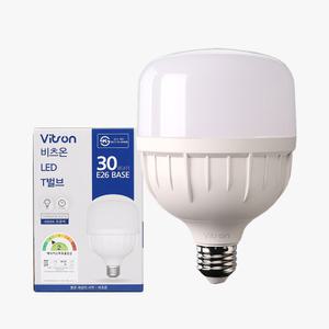 비츠온 T-BULB E26 티벌브 램프 전구 LED 고와트 전구다마 램프 30W, 50W 주광색