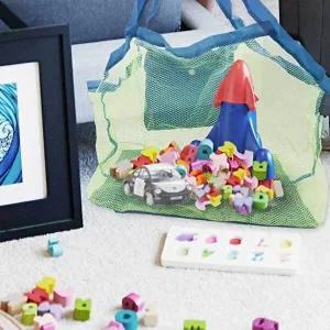 대형 수영 목욕 가방 메쉬 비치백 메쉬수영가방-WECAFE7