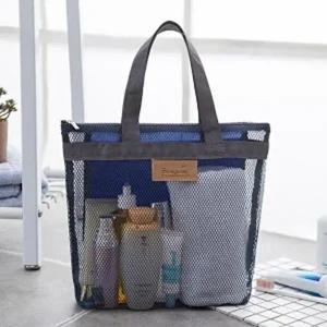 망사 비치백 수영가방 목욕가방-WF39CEC