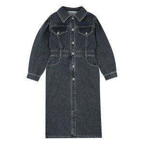 [미센스]단추포인트 카라 데님원피스 MB39DOM202Z_P360395293