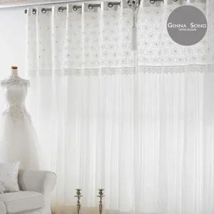 지나송 베일리 쉬폰레이스 이중암막커튼 풀세트 대형