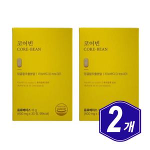 코어빈 유로디에트 덩굴팥 추출분말 30정 x 2개 브로멜라인 흑은호박 양배추 추출물