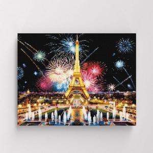 집콕 에펠탑 불꽃놀이 보석십자수 DIY 40x50 (3vpUp)