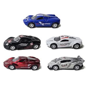 풀백 미니카 5개세트 어린이 레이싱 스포츠카 피규어