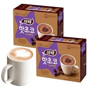 미떼 핫초코 오리지날 20p 코코아 동서 겨울철 간식 캠핑 탕비실 가루 스틱 교회 홈카페