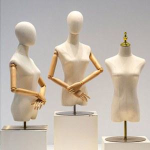 여성 상반신 마네킹 옷가게 벽걸이 바디 DT011 46 가발 에어 피규어 속옷 전시대