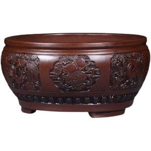 소나무 분재용 화분 토분 대야 분재 난초 분함 분재가 토기 소형 크다 낮은 수반