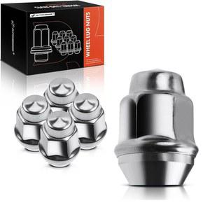 닷지 차저, 챌린저, 다코타, 듀랑고, 램 1500, B100 & AMC 랭글러, 체로키 플리머스 GTX 볼보 240, 244, 245와 호환되는 A- 5PCS 휠 러그 너트 1/2-20