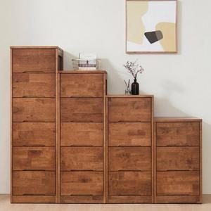 안방슬림서랍장 광폭서랍장 원목 5단 400 T134 대형 틈새