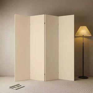 무지병풍 4폭 접이식 종이 칸막이 1개 비침방지