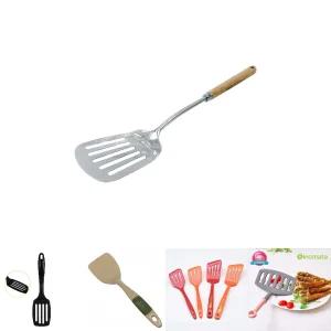 구멍 뒤집개/부침개/주방/조리용/스패츌러/요리/키친툴/볶음/식당용/가정용/급식/전집/분식/토스트/다용도
