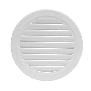 원형 갤러리 둥근 신선한 루버창 공기 흰색 환기그릴 문의 팬 파이프 방진 덕트 하드웨어