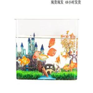 수족관 해수어 관상어 거북이키우기 포토 실린더 분리대 간단한 11CM 풀패키지