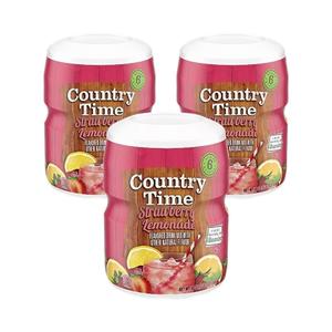 컨츄리타임 스트로베리 레모네이드 510g x 3개 분말 믹스