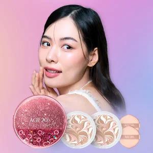 에이지투웨니스 샤이닝드롭 레드에디션 케이스+리필2개(21호)