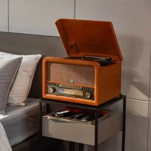 휴라이즈 올인원 턴테이블 오디오 감성 인테리어 HR-TS200