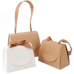 끈있는 작은종이박스 핸드백 손잡이 선물상자 소