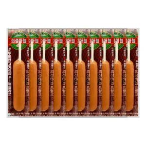 롯데푸드 의성마늘 프랑크 70g 10개