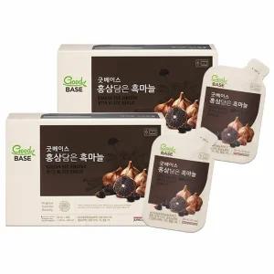 [정관장 공식] 굿베이스 홍삼담은 흑마늘 50ml x 30포 2박스
