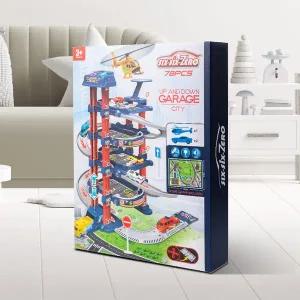 [보리보리/오로라월드](미니카8종 포함) 극강 가성비 토이플러스 주차타워