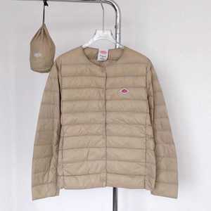 단톤 경량패딩 경량 XS 미들 롱패딩 롱코트 DANTON 컬러 재킷 여성