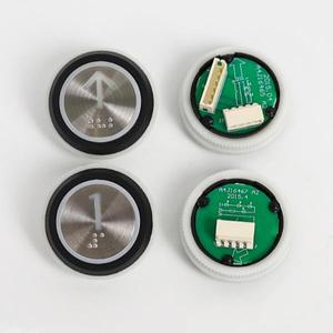 콘엘리베이터 푸시 버튼 A4J16467 자동차 외부 호출 블랙 엣지 문자 시트 빨간색 점자 부품 포함 1 개