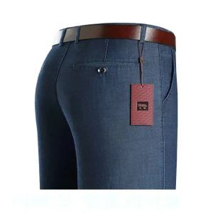 남성 중년 청바지 스판청바지 겨울 긴바지 여름 스판 하이웨스트 팬츠